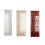 Semi Sheer Window Panel Light Filtering Flower- red 100x250cm 2