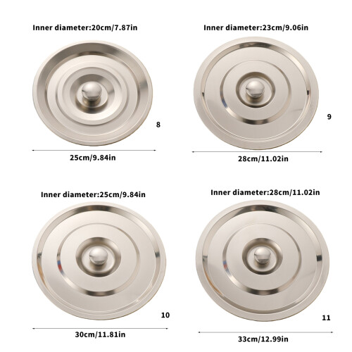Easy Cleaning Strong Construction Round Pot Cover-11 inch model 2