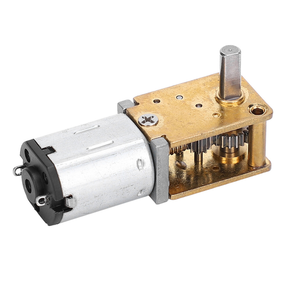 Dc Mini Gear Motor Micro Worm Gear Reducer 6V 35Rpm For Electronics Projects 4681361154739