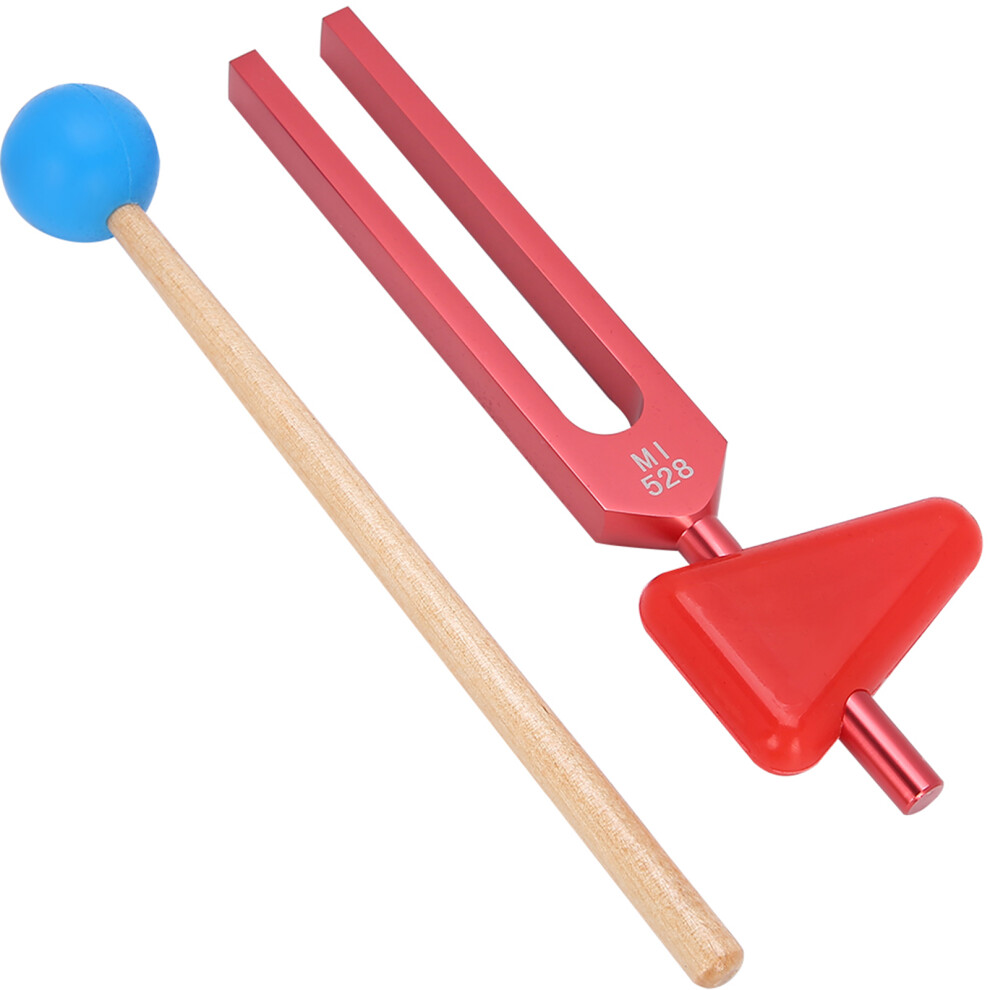 Sound Healing MI528 Tuning Fork 528HZ Aluminum with Hammer