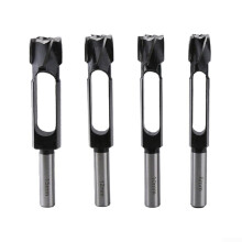 4pcs Wood Drill Bits for Home Shop and For Furniture Projects, High Carbon Steel, Effective for Dowel Making