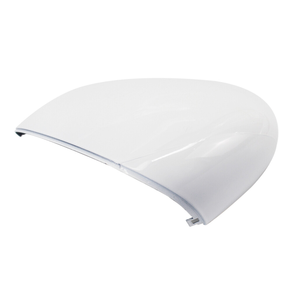 Fit Fiesta Left Side Mirror Cap Abs Rearview Cover Replacement White 9311361159346