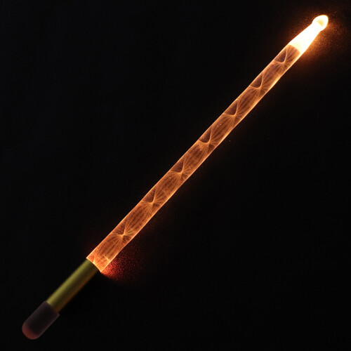 Glow in the Dark Drumsticks 5A - Ideal for Nighttime Performances 2