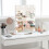 Makeup Vanity Mirror with Lights Hollywood Style 12 Dimmable LED Bulbs USB Power White Dressing Mirror 2