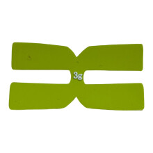 Tennis Racket Weight, Portable H-Shaped Stabilizer, Lightweight, Ideal for Racquets And Sports, Balance Fluorescent Yellow