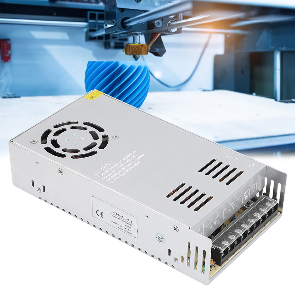 Switching 5V Power Supply S-300-5 60A 300W Aluminum Fan-Cooled 7901361164758