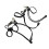 36 . Studio Hintergrund Tuchklammern Nylon A-Form Halter Schwarz 11
