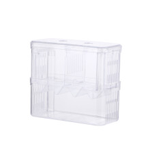 2Stk Transparente DoppelFunktion Schlupfbox Betta Zierfisch Lebensraum