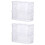 2Stk Transparente DoppelFunktion Schlupfbox Betta Zierfisch Lebensraum 5