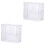 2Stk Transparente DoppelFunktion Schlupfbox Betta Zierfisch Lebensraum 3