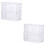2Stk Transparente DoppelFunktion Schlupfbox Betta Zierfisch Lebensraum 6