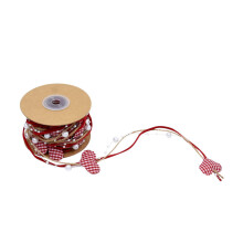 2 5 M Herzperlenband Stoff Geschenkverpackung Diy