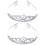 2Stk Flash Diamond Brautschmuck Stirnband Silber 5
