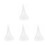 4St Witte Bruids Sluier Met En Luxe Uitstraling 4