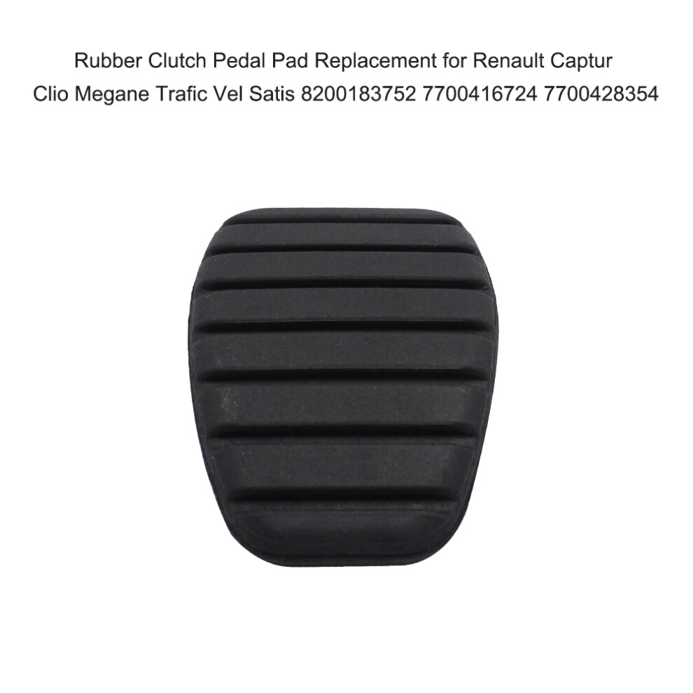 Renault Vel Satis Clutch Pedal Pad - Rubber Non-Slip Replacement 7691361165328