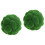 2 Unidades Bola De Grama De Artificial Verde Diâmetro 20 Cm 4