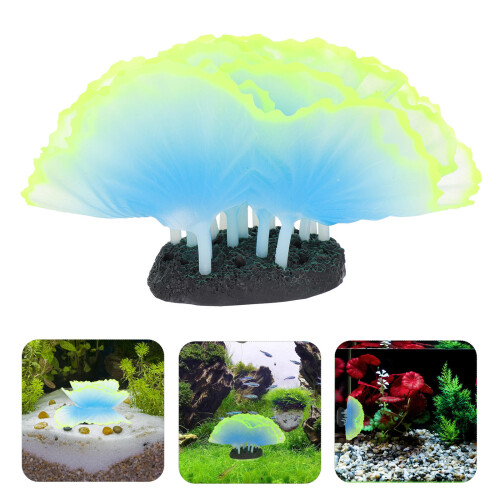 Planta Fluorescente De Coral Simulado Para E Decoração 2