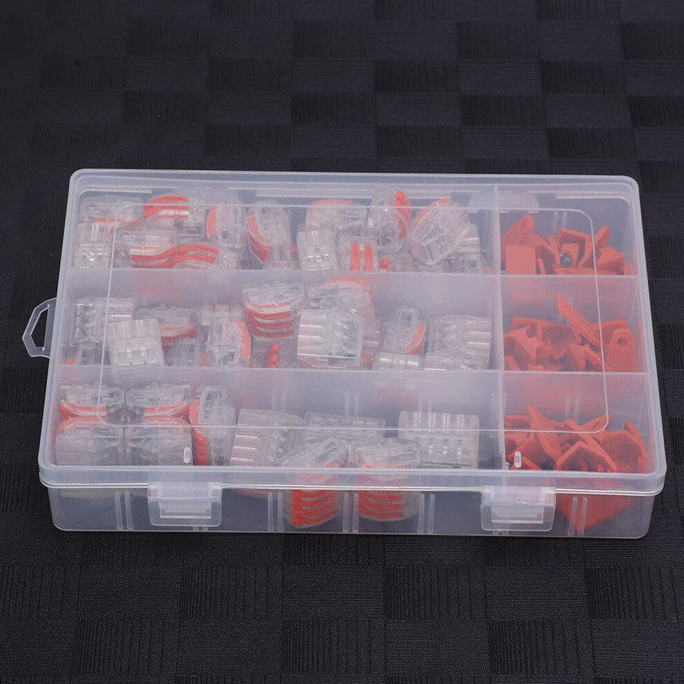 Pct-212 213 215 Wire Connectors 60Pc With Mounting Clips And Screws 3521361170401