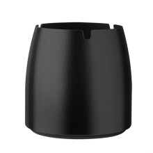 Elegant Titanium-plated Stainless Steel Soot Collector Thickened And Heightened With Non Slip Base For Indoor And Outdoor Use(G)