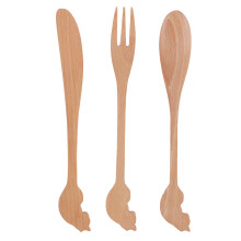 Utensílios de cozinha em formato de guitarra para amantes da música, colheres de madeira resistentes ao calor, perfeitas para refeições diárias