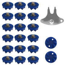 Shoe Spikes - Anti-Slip Replacement Studs | Studs Non Slip Shock-Absorbing Accessory for Outdoor Safety Field Running Better Grip Stability Sneaker