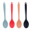 Chef Approved, Mixing Baking Cooking Tools, Silicone Spoons, High Temperature Resistant, Essential for Any Gourmet Kitchen 1
