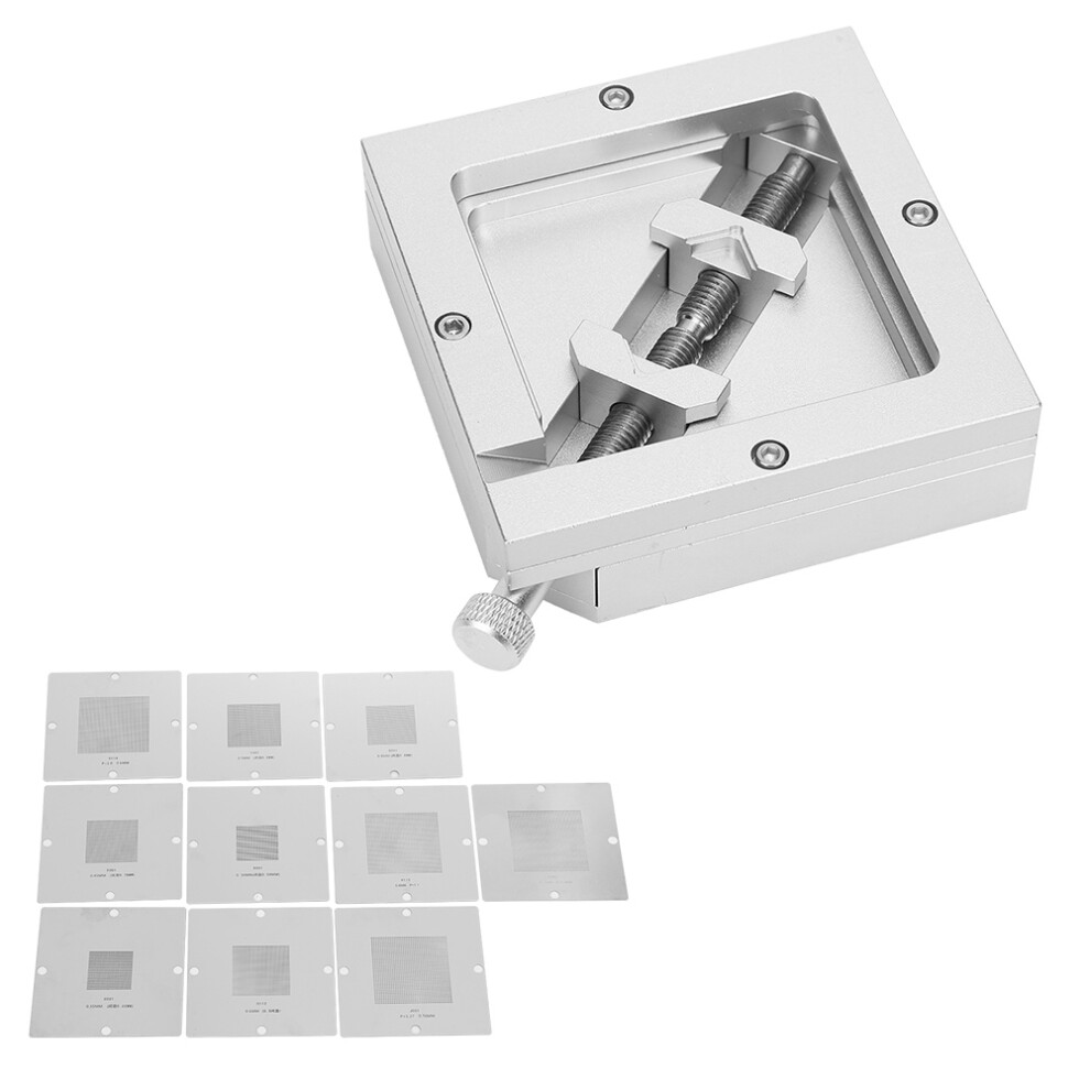 BGA Reballing Rework Station Diagonal Template HT-90 10Pcs Mesh-image-OPC-PMYVYYD-NEW