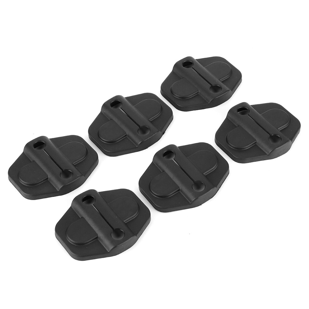 6Pcs Car Door Lock Trim Cover For Jeep Wrangler Jl Jlu Rubicon Jt 2023 4631361182447