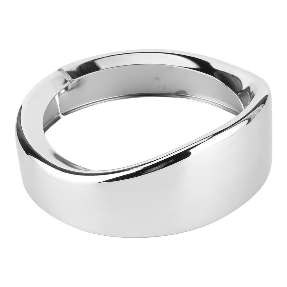 7In Aluminum Headlight Trim Ring For Touring Bikes 8.62In Silver 5071361182488