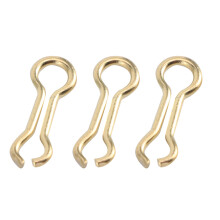 Premium 300PCS Steel Alloy Screw Leads for Carp Fishing Wire Eyes & Loops