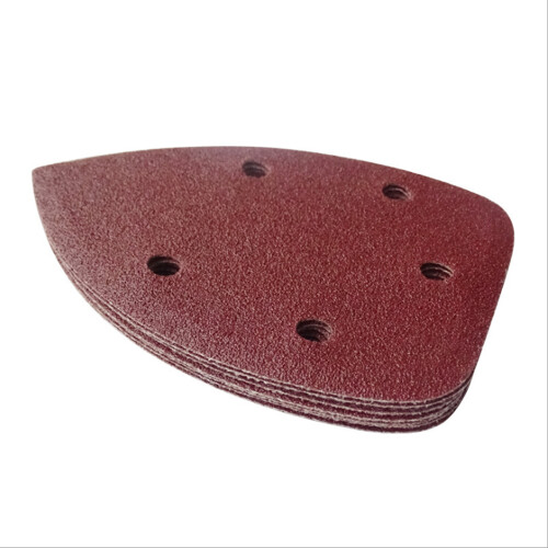 Versatile 50Pcs Mouse Sandpapers 140mm for Metal/Wood/Rubber/Plastic 1