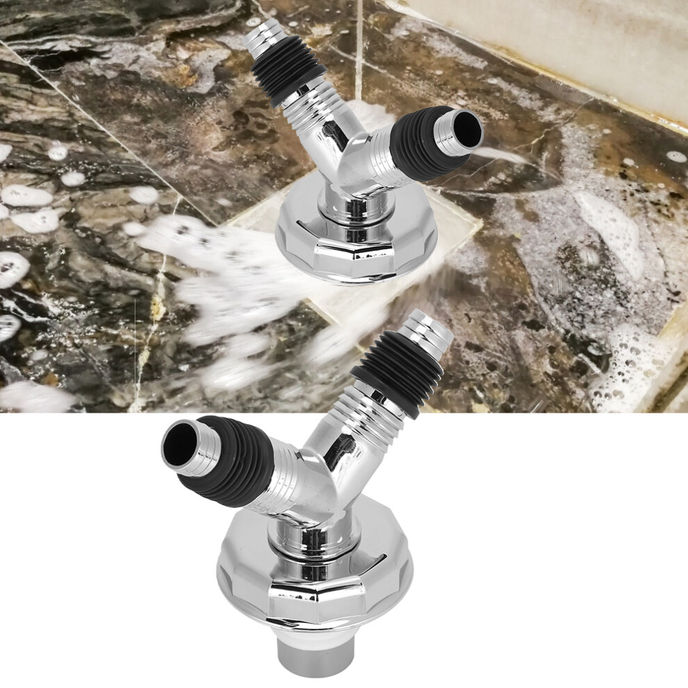 Dualpurpose Pvc Y Pipe Floor Drain Connector With Cover, 700Mm Sealing Height 8481361192283
