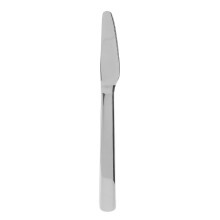 Elegante Tafelmesser aus Edelstahl mit einheitlicher, leuchtender Farbe, passend zu verschiedenen Gerichten, aus lebensmittelechtem Edelstahl.