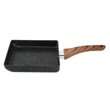 Induction Compatible Frying Pan, Easy-Clean Cast Aluminum Interior, Japanese Omelette Cooking Pan, Multi-Functional, Fast Heating, Suitable For Making