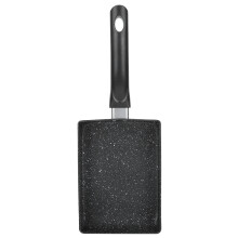 Japanese Omelette Pan, Heat-Resistant Handle Egg Frying Pan with Even Heat Distribution, Nonstick Performance Rectangular Pan for Tamagoyaki and Crepe