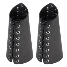 Adjustable PU Leather Armband Bracer for Archery and Outdoors