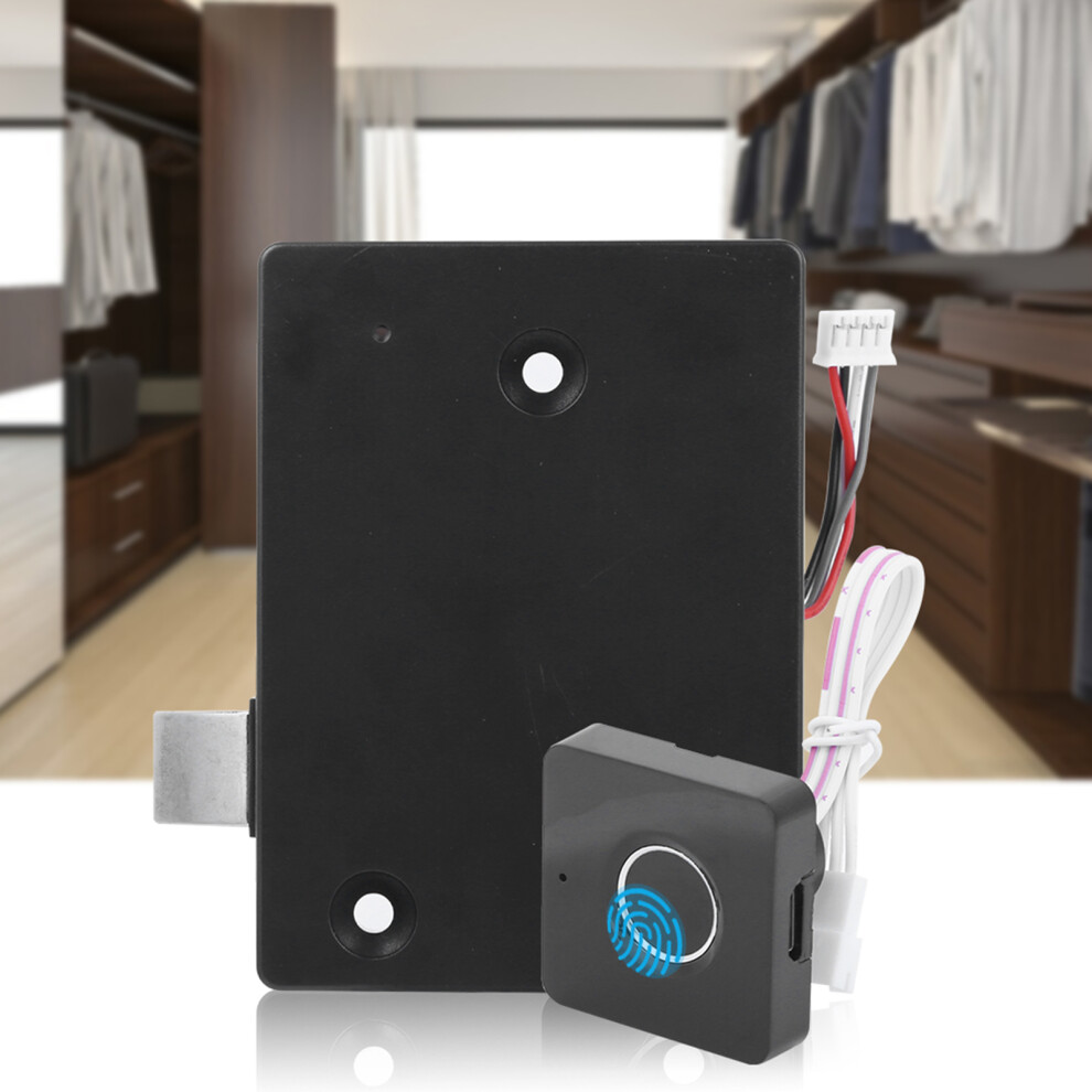 Smart Biometric Cabinet Lock Â Fast Unlock, Usb Charging, 20 Fingerprint Capacity 7901361205727