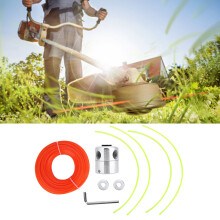 Aluminum Grass Trimmer Head with Nylon Line Replacement for Lawn Mower