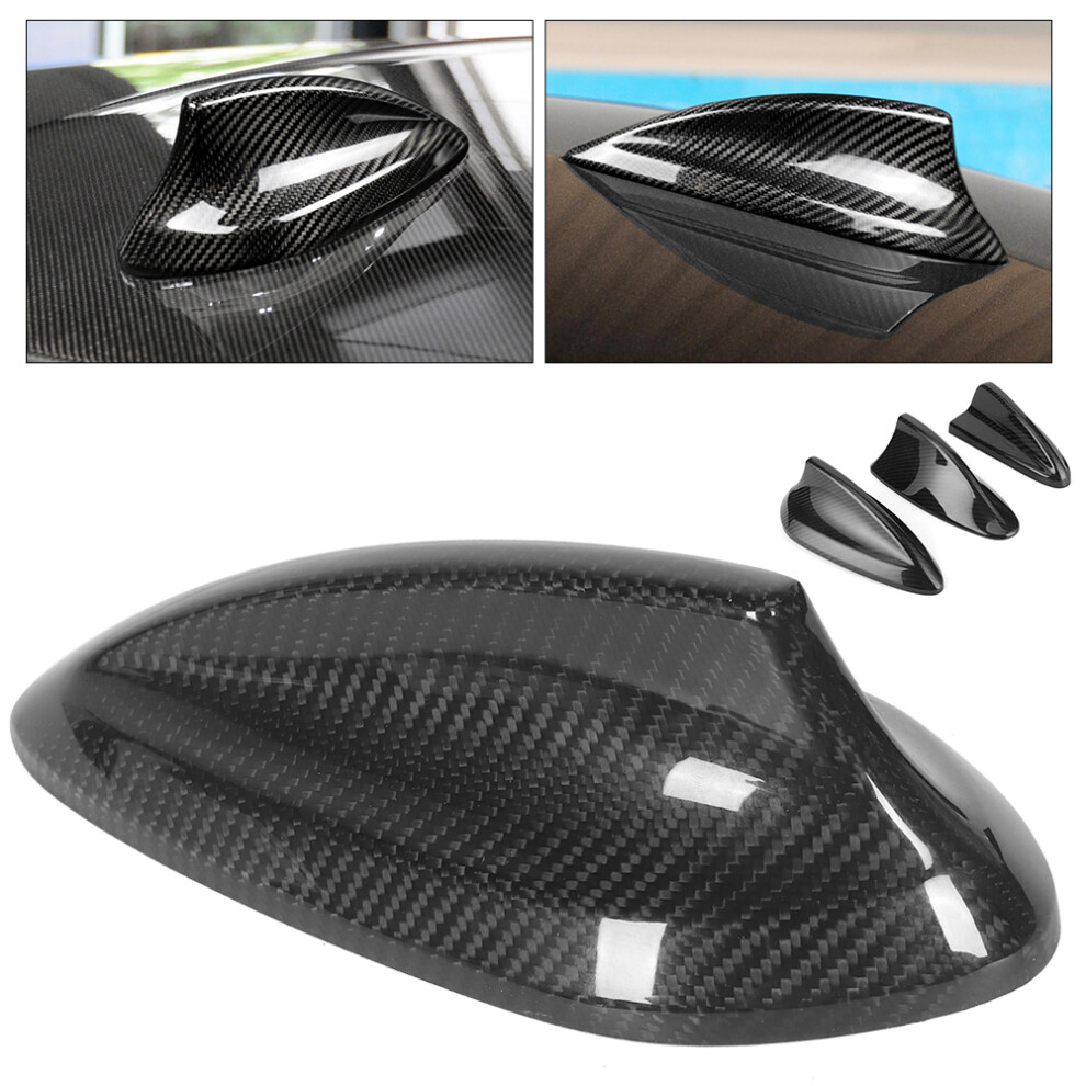 Universal Carbon Fiber Shark Fin Antenna Cover For E90, F30, E60, G30 7901361207158