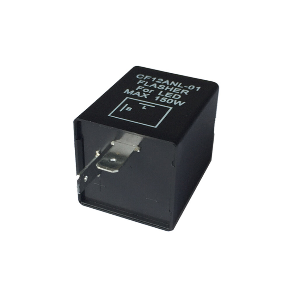2-Pin Cf12anl-01 Electronic Led Flasher Relay - Resolve Turn Signal Hyper Flash 8751361210554