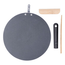 Scratch Resistant Surface Nonstick Chapati Tava Induction Base Tawa Multi Use Cooking Griddle Aluminum Non Stick Pan Easy To Clean Ergonomic Handle De