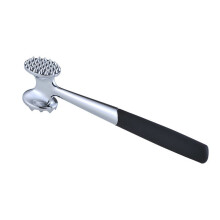 Verbesserter Fleischzartmacher, ergonomischer Griff aus lebensmittelechtem Silikon für einfache Reinigung, doppelseitiges Design aus Edelstahl,