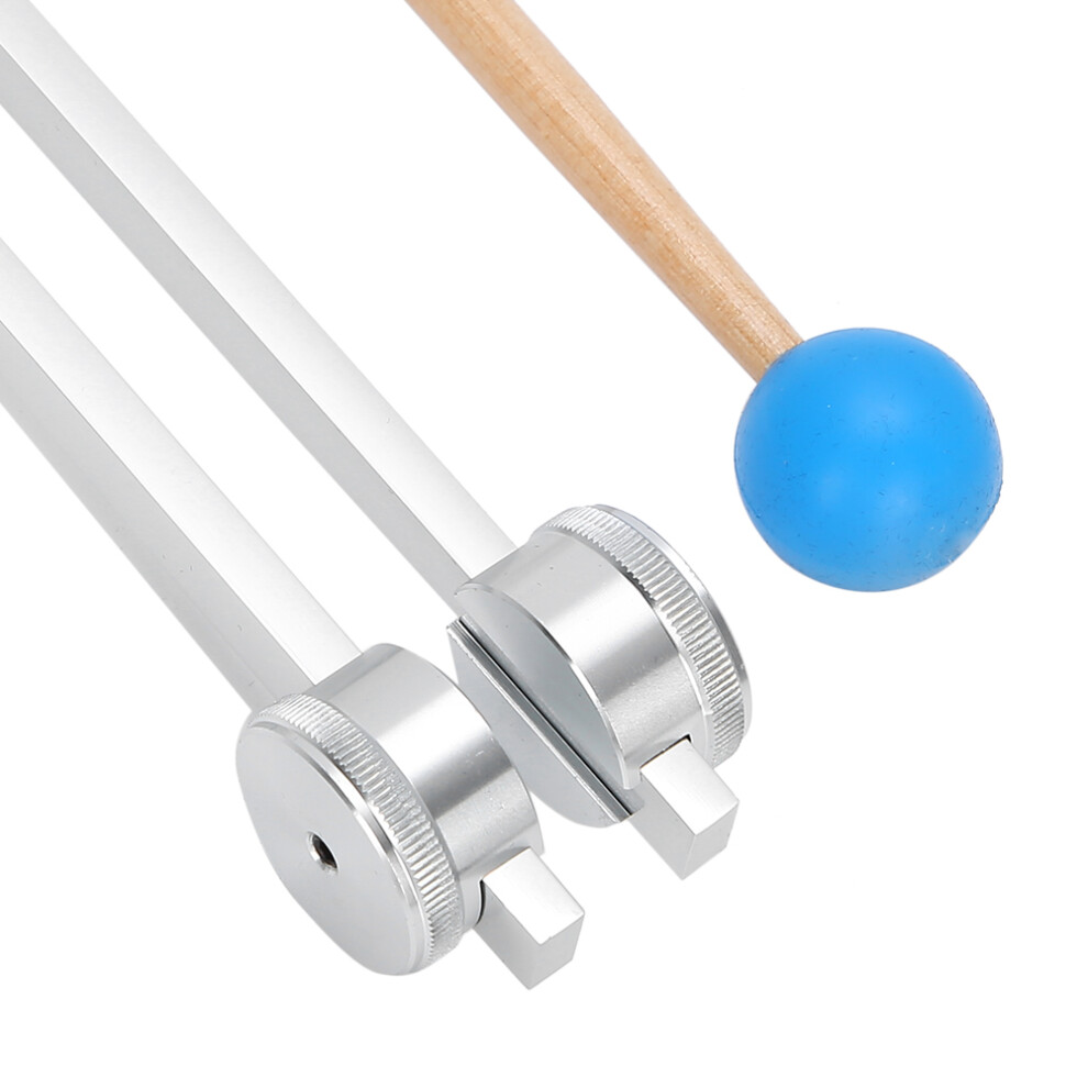 Aluminum Alloy 126.22Hz Tuning Fork for Yoga Meditation, 22.6cm
