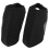 Black Polyester Snow Shoe Protector Pair for Skiing Boot Overshoes 1