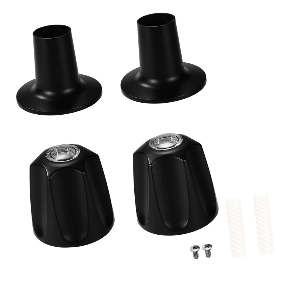 4Pcs Sturdy Shower Knob Hardware Set Kirsite Cores Bathroom 7695000292901