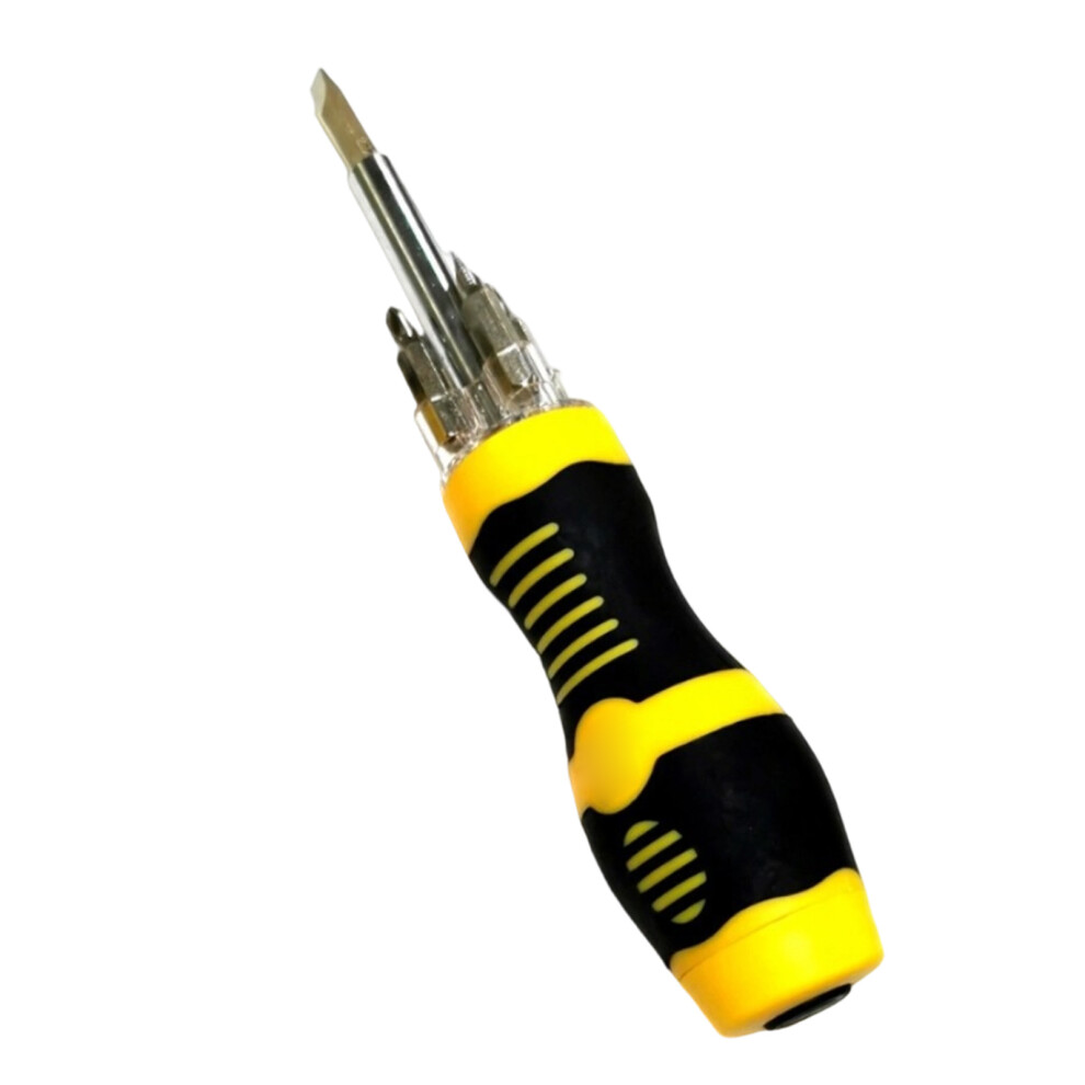 Multifunctional Led Flashlight Screwdriver 3 Torques Setting 16 7695000293335