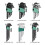 5 / 9Pcs L Type L Shaped Wrench Corrosion-Electroplated flat h 4