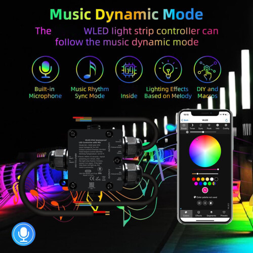 Digitale LED Mic Controllers Vervanging ESP32 Digitale 2