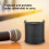 Professional Metal Microphone Pop Filter Shield, 45-65mm Black 4