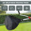 3Pcs Lawn Mower Trimmer Engine Guards Featuring-Black 2